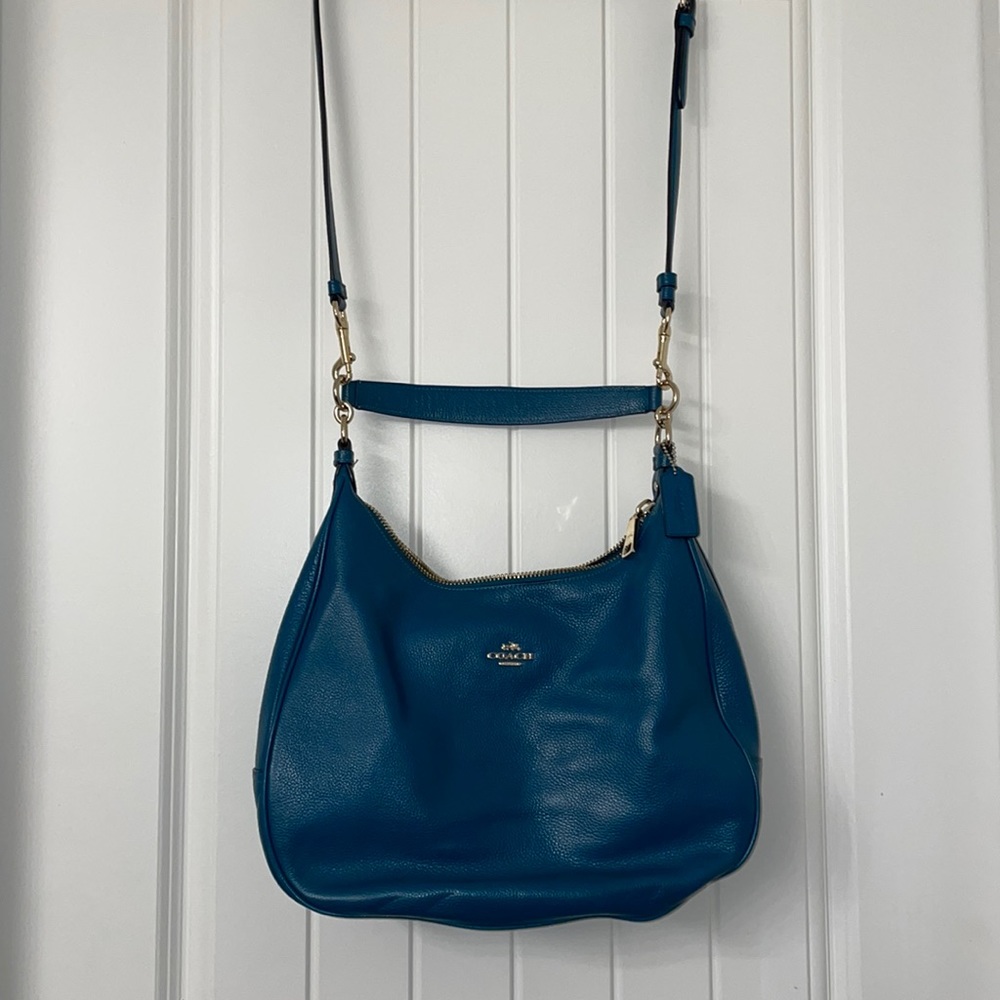 Coach Pebbled Harley Shoulderbag & wallet